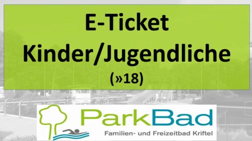 E-Ticket Kinder/Jugend